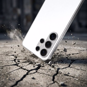AR+AF Pilna metāla rūdīts stikls priekš SAMSUNG S26 ULTRA sudrabains