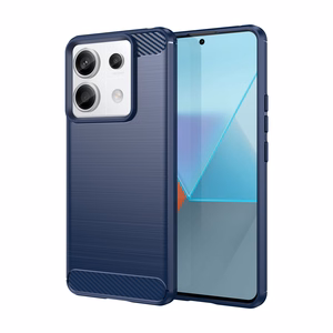 Carbon чехол для Xiaomi Redmi Note 13 Pro - синий