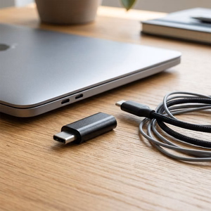 Adapteris Micro USB to Type C Blue Star - melns