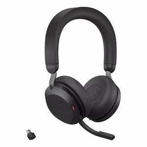Jabra Evolve2 75 USB-C UC austiņas melnas