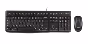 Logitech MK120 tastatūra + pele komplekts melns 920-002562