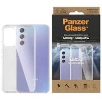 PanzerGlass HardCase antibakterisks militārās klases sertificēts viedtālruņa apvalks Samsung Galaxy A34 5G - caurspīdīgs