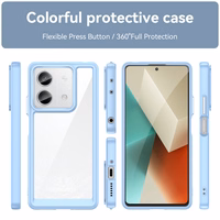 Kosmosa viedtālruņa apvalks ar gēla rāmi Xiaomi Redmi Note 13 Pro - zils