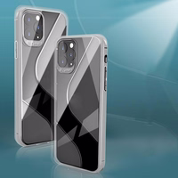 S-Case elastīgs aizsargapvalks TPU apvalks Huawei P Smart 2020 zils