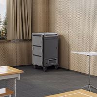 Ewent EW1700 pārnēsājamo ierīču pārvaldības ratiņi / skapis melns, pelēks