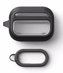 RINGKE UX MAGNETIC MAGSAFE APPLE AIRPODS PRO 3 melns/CLEAR