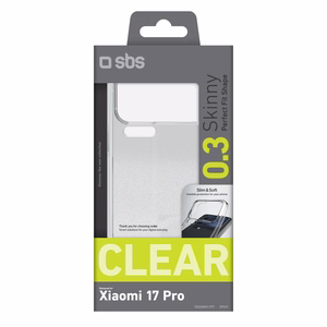 SBS Skinny maciņš priekš Xiaomi 17 Pro - caurspīdīgs