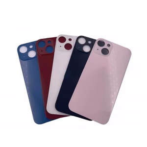 Задняя крышка совместима с iPhone 13 / розовый / (версия с большим отверстием под камеру) / OEM