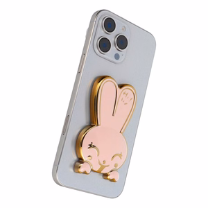 RABBIT viedtālruņa statīvs - uzlīmējamais - rozā