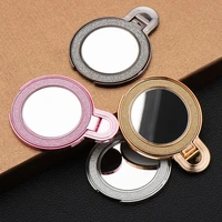 Viedtālruņa statīvs Circle MIRROR - uzlīmējams - rozā