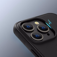 Nillkin Super Frosted Shield Pro Magnētiskais viedtālruņa apvalks iPhone 14 Pro Max ar MagSafe magnētiskais zils
