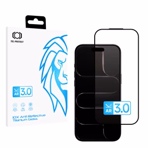 Tempered glass Tel Protect 10X AR 3.0 AntiReflective Titanium forIphone 17 Air