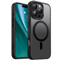 Etteri Matt Mag korpuss priekš iPhone 16 Pro 6,3" melns