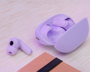 HOCO bezvadu austiņas bluetooth TWS EQ23 violetas