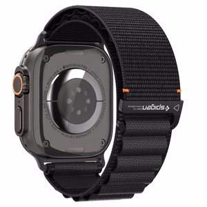 SPIGEN WBF1 РЕМЕШОК APPLE WATCH 6 / 7 / 8 / 9 / 10 / SE / ULTRA 1 / 2 (44 / 45 / 46 / 49 MM) ЧЕРНЫЙ
