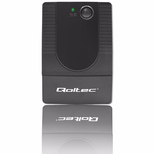 Qoltec 53774 nepārtrauktas barošanas avots (UPS) Line-Interactive 1 kVA 600 W 1 AC ligzda