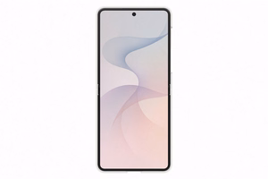 Samsung Galaxy Z Flip8 silikona magnētiskais vāciņš ar gredzenu, krēmkrāsas
