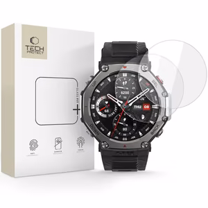 Tech-Protect Glass Fit+ 2-pack Tempered Glass Amazfit T-Rex 3 Pro 48mm - Transparent