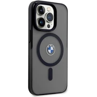 BMW IML Signature magnētiskais viedtālruņa apvalks iPhone 15 Pro - melns