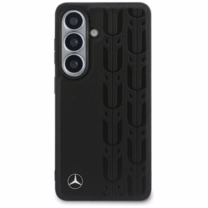 Mercedes Laurel Leaves MagSafe Maciņš for Samsung Galaxy S26 - melns