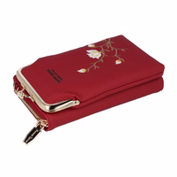 Adīts maciņš telefonam GCW17 sarkans