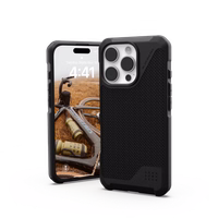 UAG Metropolis LT MagSafe viedtālruņa apvalks iPhone 16 Pro - melns