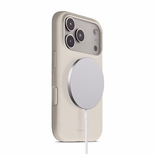 Crong Color Cover Magnetic MagSafe vāciņš ierīcei iPhone 17 Pro Max, akmens bēšs
