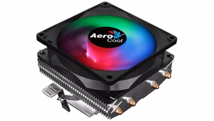 Aerocool Air Frost 4 procesora dzesētājs 9 cm melns