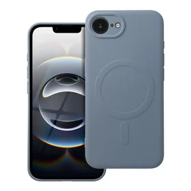SILICONE MAG COVER viedtālruņa apvalks saderīgs ar Magnētisko IPHONE 16e gaiši zila