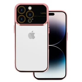 Viedtālruņa apvalks ar elektro lēcu Iphone 13 Pro rozā zelts