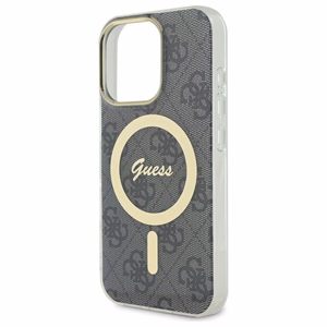 Guess IML 4G MagSafe Case for iPhone 16 Pro Max - Black
