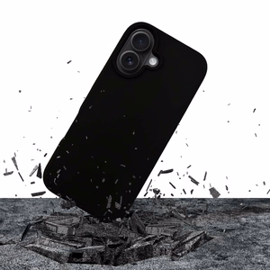 3mk Silikona viedtālruņa apvalks iPhone 16 Plus - melns
