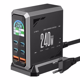 Blitzwolf BW-S31 tīkla lādētājs 2xUSB-A, 4xUSB-C, PD, 240W