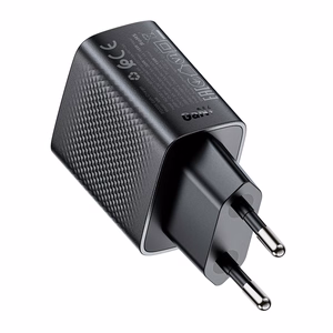 Acefast A98 tīkla lādētājs GaN USB-A / USB-C PD 30W - melns