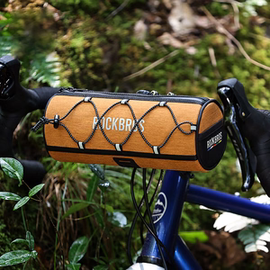 Rockbros TL002 ROAD TO SKY 1.5L velosipēda stūres soma ūdensizturīga - oranža