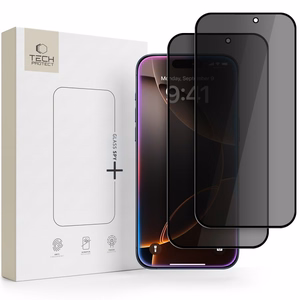 Tech-Protect Glass SPY+ privātuma rūdītais stikls, 2 gab., iPhone 18 Pro Max
