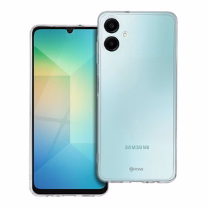 ROAR viedtālruņa apvalks JELLY SAMSUNG A06 - caurspīdīgs