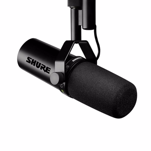 Shure SM7dB dinamiskais vokālais mikrofons ar iebūvētu priekšpastiprinātāju