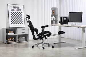 Activejet ergonomiskais biroja krēsls YK848, melns