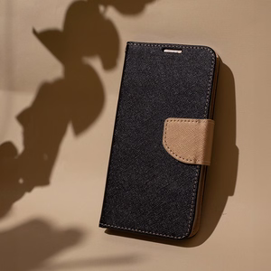 Smart Fancy case for iPhone 16 Pro 6,3" black-gold