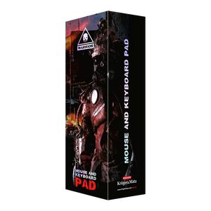 Kruger&Matz Warrior LED peles un tastatūras paliktnis