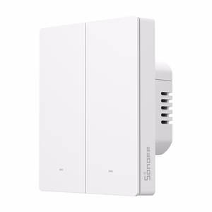 Viedais skārienjutīgais sienas slēdzis Sonoff ZBM5-2C-80W (2 kanāli) Zigbee