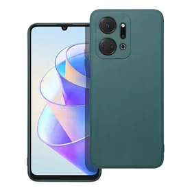 Matēts viedtālruņa apvalks HONOR X7a - tumši zaļš