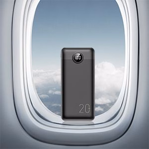 Portatīvais lādētājs VEGER 20000 mAh PD QC3.0 2A 20W L20S (VP2039PD / W2039PD) melns