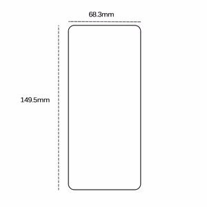 Rūdīts 2,5D stikls priekš Google Pixel 7 5G