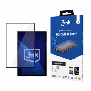 3mk HardGlass Max melns – tālruņa ekrāna aizsargs modelim Samsung Galaxy Z Fold 8 (front)