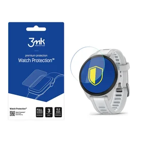 3mk Watch Protection™ hibrīdais stikls v. FlexibleGlass Lite uz Garmin Forerunner 165