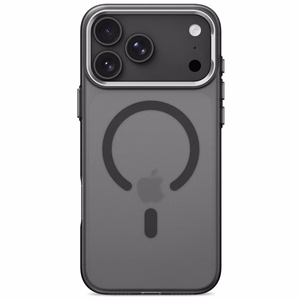 Tech-Protect MagZero MagSafe maciņš iPhone 17 Pro / 18 Pro, caurspīdīgs matēts melns