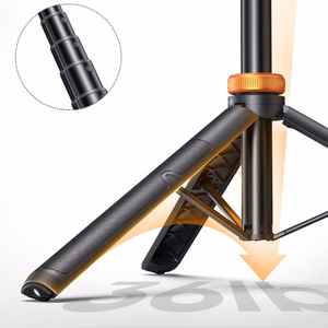 TECH-PROTECT L03S BLUETOOTH SELFIJU NŪJA-TRIJKĀJIS MELNS