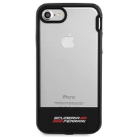 Ferrari Racing Shield viedtālruņa apvalks iPhone 7 / 8 / SE 2020 / SE 2022 - Daļēji caurspīdīgs